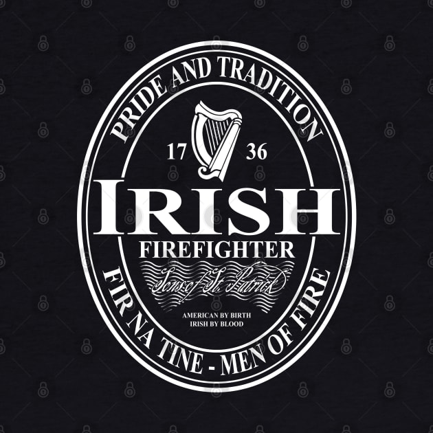 Irish Firefighter (oval) by ianscott76